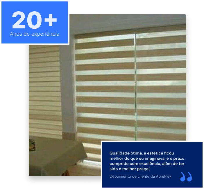 20 anos de experiência